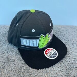 Zephyr‎ Oregon Ducks Hat Cap Snapback Men's Black Green Logo Baseball One Size